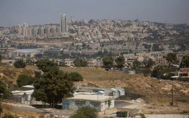 Le quartier de Givat Hamatos, à Jérusalem, en juillet 2016.(Crédit: Lior Mizrahi/Flash90)