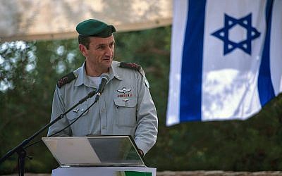 Le général de division Herzi Halevi, chef des renseignements militaires, qui vient d'être désigné prochain chef du commandement du sud dans une photographie non datée (Crédit : Armée israélienne)