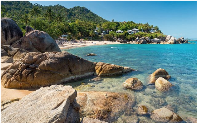 Une plage de l'île Koh Samui en Thaïlande. (Tupikov/iStock/Getty Images)