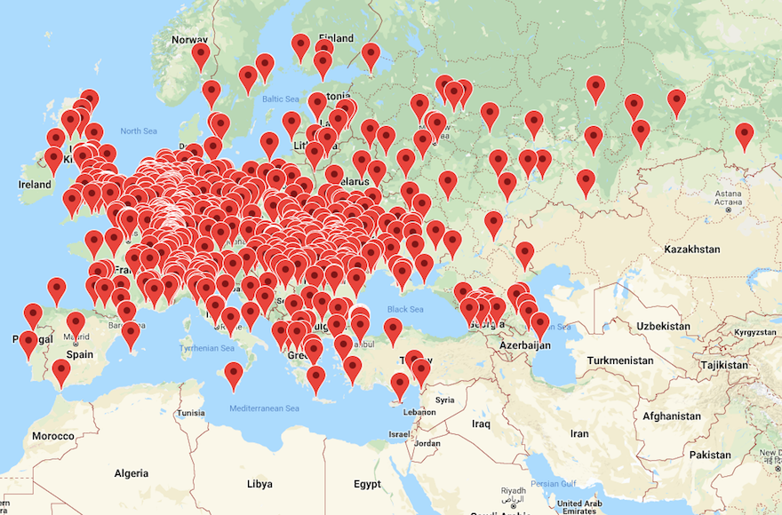 Carte interactive d'Europe Montagnes de l'Europe. Toporopa ...