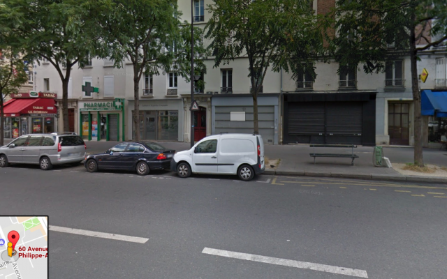 L'avenue Philippe Auguste dans le 11e arrondissement de Paris (Crédit : capture d'écran Google Street View)
