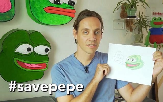 Matt Furie, créateur de Pepe the Frog en 2016 (Capture d'écran : YouTube)