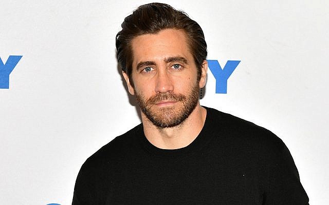 Jake Gyllenhaal lors d'une conférence au 92nd Street Y à New York, le 19 novembre 2017. (Dia Dipasupil / Getty Images via JTA)