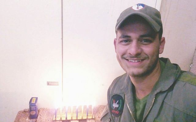 Le sergent Eliyahu Drori, tué dans un accident de tank : (Crédit : unité du porte-parole de l'armée israélienne)