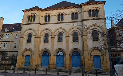 La synagogue de Metz. (Autorisation)