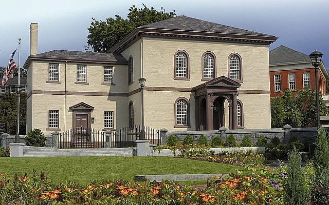 La propriété de la synagogue Touro à Rhode Island sera jugée par la Cour suprême. (Autorisation de Touro Synagogue via JTA)