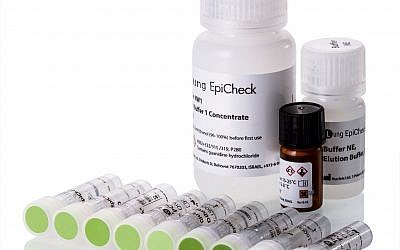 Le kit de diagnostic Lung EpiCheck développé par la start-up israélienne Nucleix Ltd. (Autorisation) C