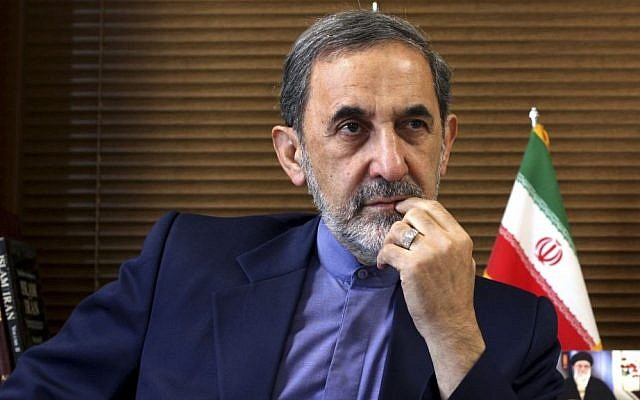 Ali Akbar Velayati, haut-conseiller du Guide suprême iranien, l'Ayatollah Ali Khamenei. (Crédit : AP Photo/Ebrahim Noroozi)