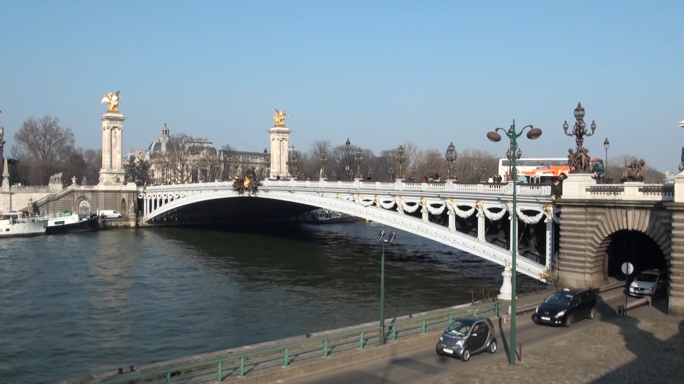 Мост через сену Александр 3