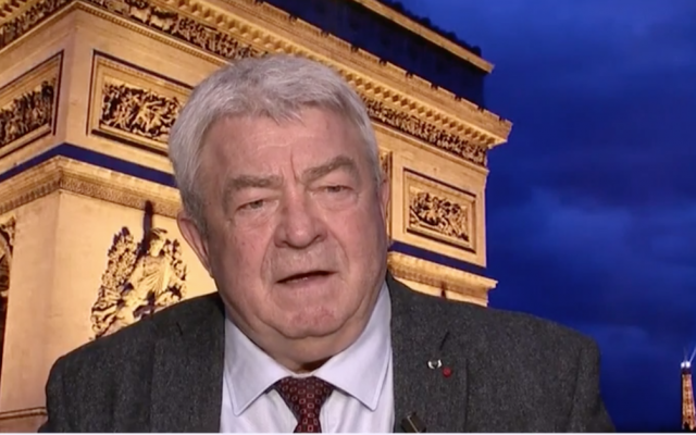 L'ex-ministre des Transports Jean-Claude Gayssot (Crédit: capture d'écran I24News)