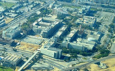 Le campus de l’université Ben Gourion du Néguev. (Crédit photo : Wikipédia/CC BY-SA 3.0)