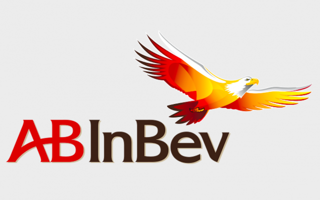 Le logo du premier brasseur mondial, Anheuser-Busch InBev.