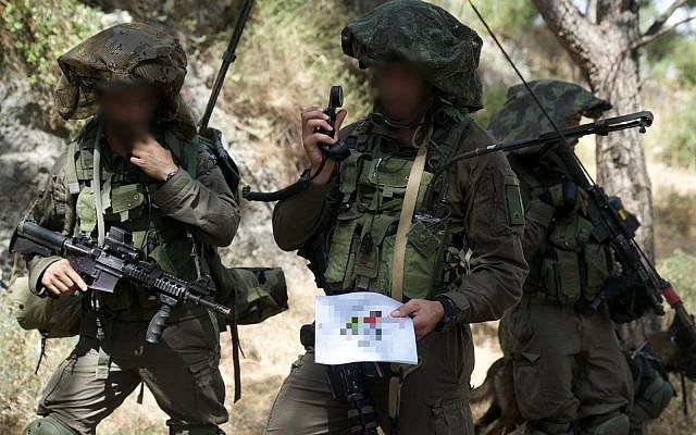 Des soldats israéliens participent à un exercice militaire d'envergure contre le groupe terroriste du Hezbollah, au Liban, en juin 2019. (Crédit : armée israélienne)