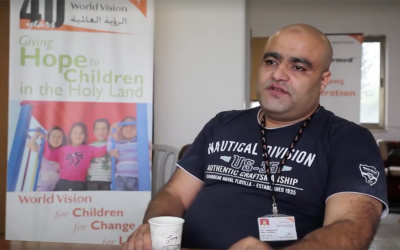 Muhammad el-Halabi, un responsable de l'opération de charité World Vision dans la bande de Gaza, a été inculpé le 4 août 2016 pour avoir transmis des fonds de charité à destination de l'organisation terroriste. 
(Capture d'écran: World Vision)