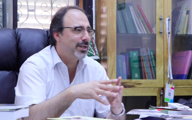 Le maire de Kafr Yasif, Shadi Shweiri (Capture écran / Elhmra TV)