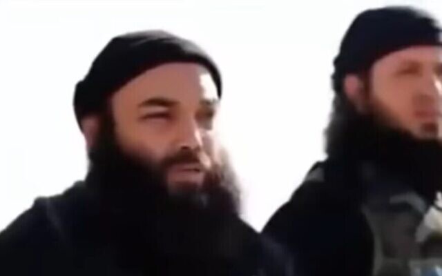 Capture d'écran d'une vidéo montrant le porte-parole de l'Etat islamique, Abou Hassan al-Muhajir. (YouTube)