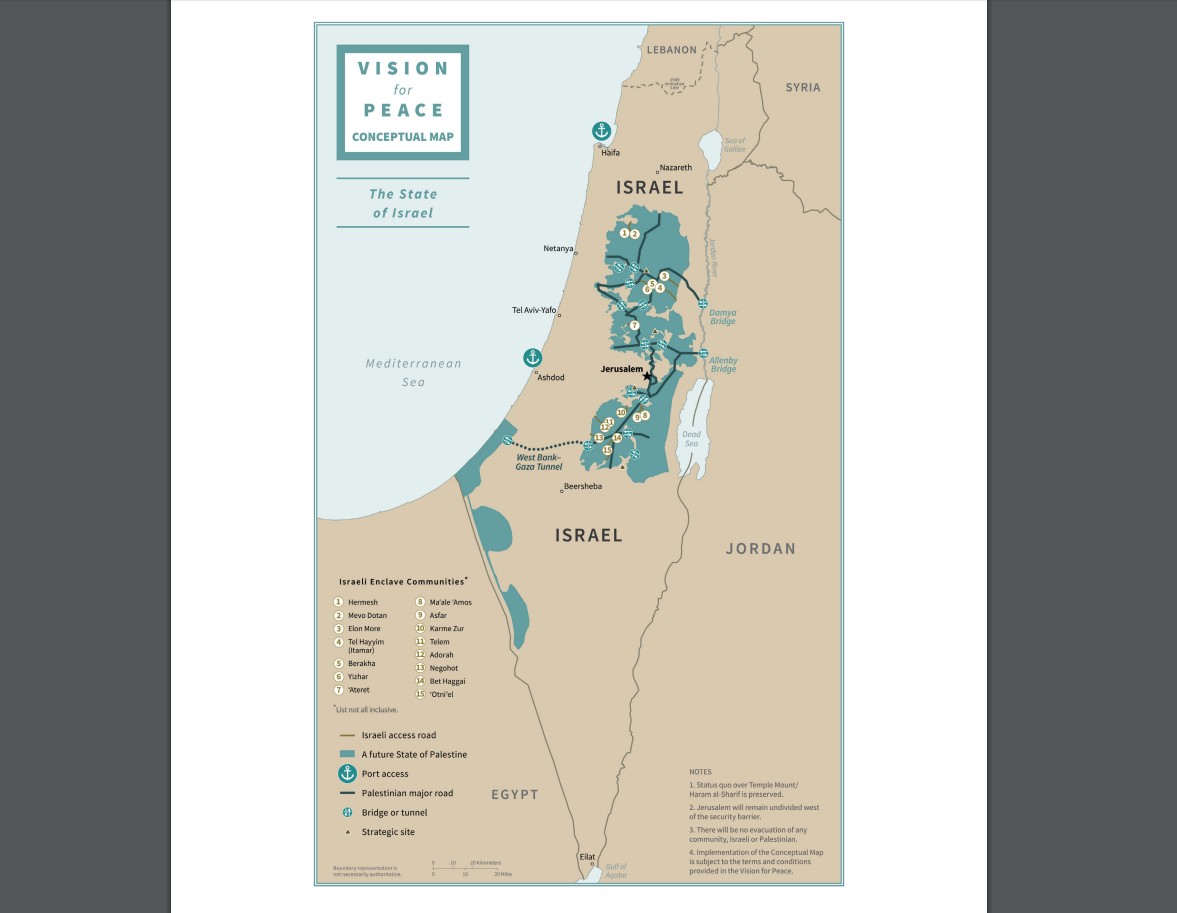 carte israel image et plan