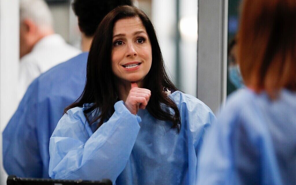 Shoshannah Stern dans le rôle du Dr Lauren Riley dans la série "Grey's Anatomy". (Autorisation : Disney/ABC TV)