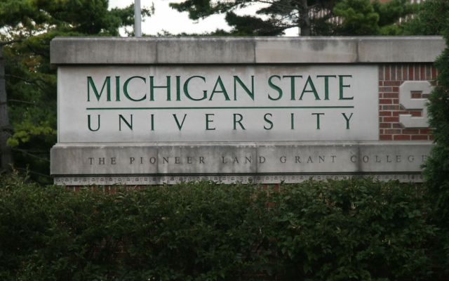 Michigan State University, le 13 février 2001. (Crédit : Branislav Ondrasik/Wikipedia)