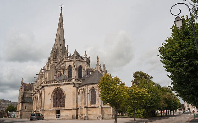 L'église Notre-Dame de Carentan. (Crédit : Andreas F. Borchert / CC BY-SA 4.0)