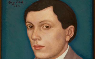 Autoportrait d’Eugène Zak. (Crédit : Domaine public)