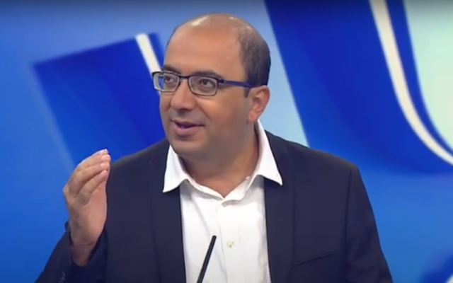 Le député de la Liste arabe unie Sami Abou Shehadeh (Crédit : Capture d'écran/YouTube)