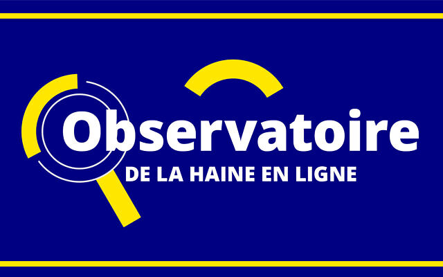 Le logo de l'Observatoire de la haine en ligne, placé sous l'égide du CSA.