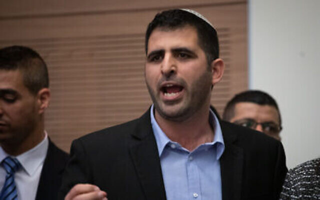 Le député Likud Shlomo Karhi lors d'une réunion d'une commission de la Knesset, le 13 janvier 2020. (Hadas Parush/Flash90)