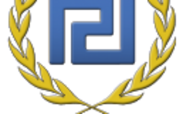Logo du parti grec néo-nazi Aube Dorée. (Autorisation)