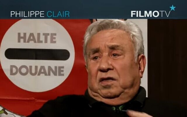 Le réalisateur Philippe Clair. (Capture d'écran YouTube)