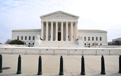 La Cour suprême des États-Unis à Washington, le 7 décembre 2020. (Crédit : MANDEL NGAN / AFP)