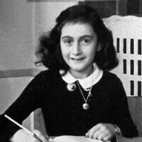 Anne Frank (Crédit : Domaine public)