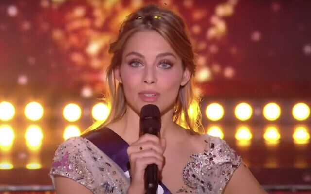 April Benayoum, élue Miss Provence. (Capture d'écran YouTube)
