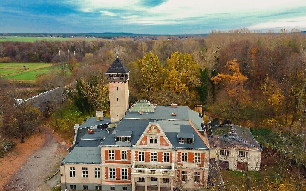 Le lieu de tournage du "Queen's Gambit", Schloss Schulzendorf en Allemagne, près de Berlin, novembre 2020. (Autorisation de Felipe Tofani/Fotostrasse.com)