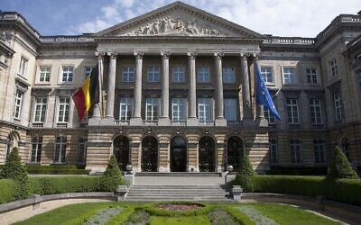 Le Palais de la Nation, à Bruxelles, en Belgique. (Crédit : Senate of Belgium / CC BY-SA 4.0)