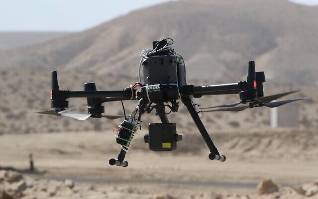 La start-up israélienne Sightec a développé un logiciel permettant de diriger des drones civils vers leur destination sans utiliser de signaux GPS. (Dror Ben David, Matrix)