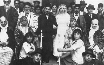 Un mariage juif à Bagdad, date inconnue. (Autorisation /JIMENA)