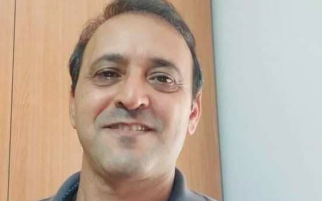 Yigal Yehoshua, 56 ans, tué à l'aide d'une brique, lors d'émeutes ethniques à Lod (Crédit : autorisation)