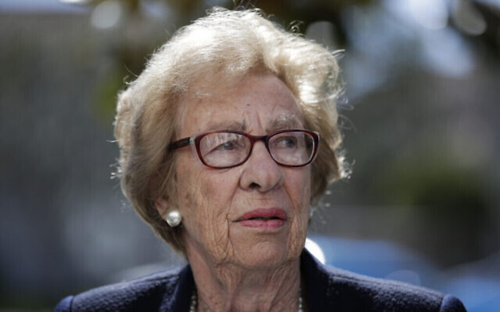 Eva Schloss, demi-sœur d'Anne Frank, redevient autrichienne à 92 ans - Vimarsana News