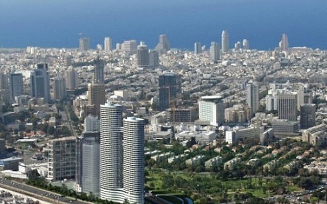 Aussi loin que l'œil peut voir : la vue de Tel Aviv depuis l'observatoire Azrieli (photo : autorisation)