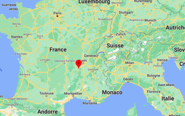 Saint-Etienne. (Crédit : Google Maps)
