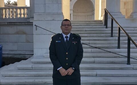 Danny Citrinowicz, représentant des renseignements militaires à Washington, à Arlington, en Virginie, en 2016. (Autorisation)