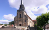 L’église de Châteaumeillant, dans le Cher. (Crédit : Manfred Heyde / CC BY-SA 3.0)