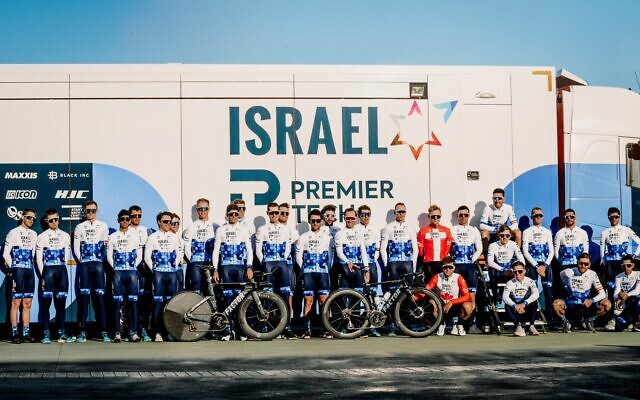 L’équipe Israel - Premier Tech. (Crédit : Noa Arnon)