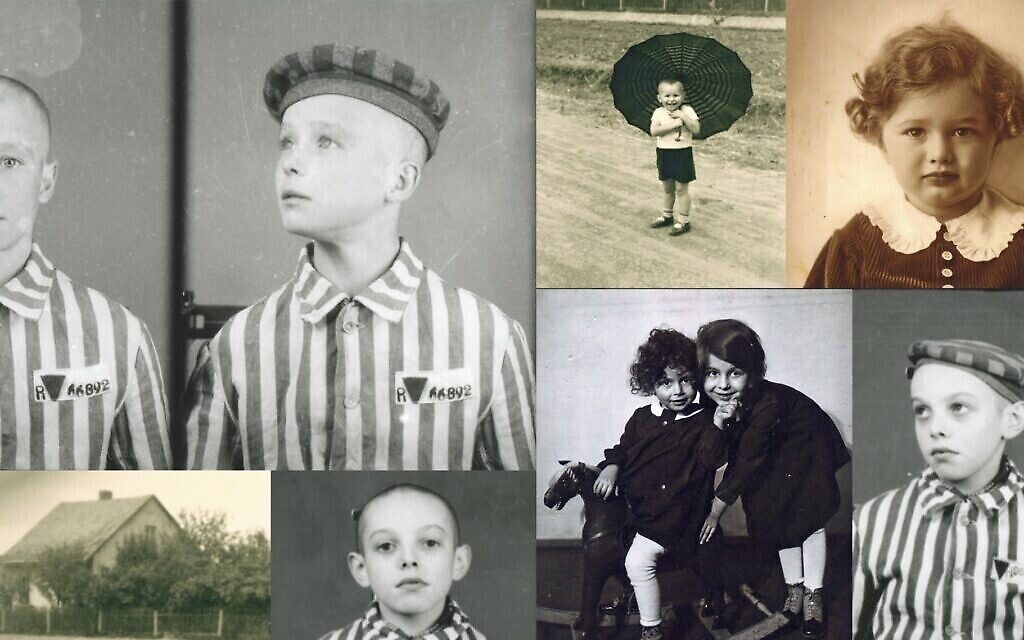 Portraits de quelques enfants d'Auschwitz documents de Alwin Meyer. (Alwin Meyer Archive/Hubert Kreke/State Museum Auschwitz-Birkenau in Oświęcim/Zoltan Kozma/via JTA)
