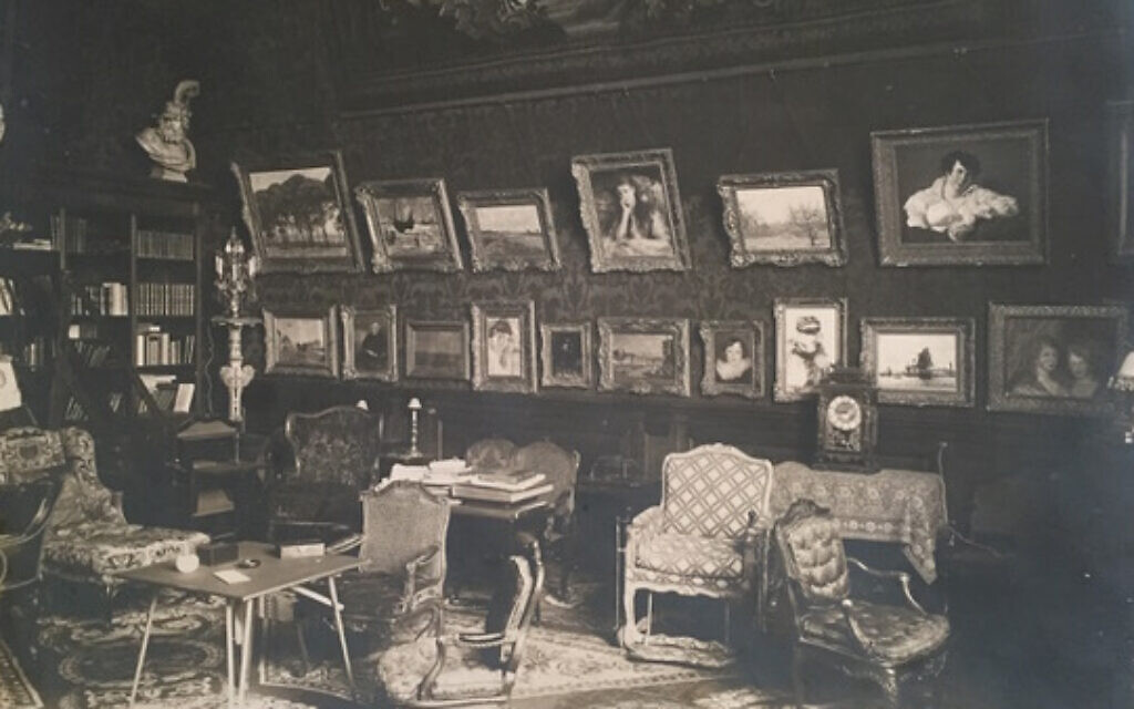 L'appartement de Jules Strauss à Paris. (Crédit : Pauline Baer de Perignon)
