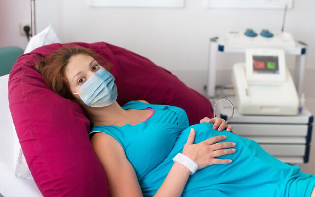 Image d'illustration : une femme enceinte pendant la pandémie (Crédit : iStock via Getty Images)