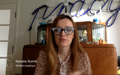 Natalia Romik, historienne et architecte, lauréate du Prix Dan David 2022. (Capture d'écran YouTube)