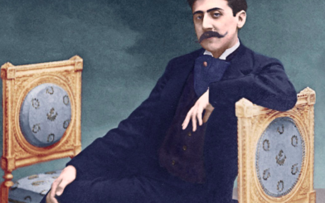 Marcel Proust (1871-1922), d’après la photographie d’Otto Wegener (1849-1924). (Crédit : Collection privée d’Otto Wegener / TopFoto / Roger-Viollet ; Mise en couleur : Jean-Baptiste Chevalier © Doc Levin)