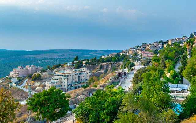 Une vue de la ville de Safed, en avril 2019. (Crédit: trabantos via iStock by Getty Images)